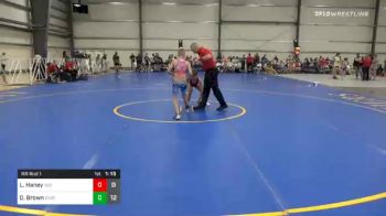 85 lbs Prelims - Logan Haney, Indiana High Rollers vs Daniel Brown, Death Squad