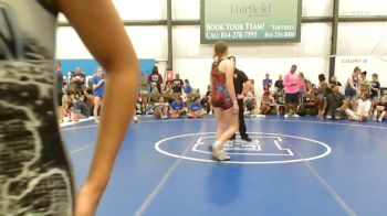 71 lbs Rr Rnd 5 - Kaitlynn Arnold, MGW Death By Chocolate - W vs Belicia Manuel, Michigan Wrestling Academy - W