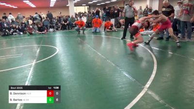 113 lbs Rr Rnd 1 - Brock Dennison, Team Round Up HS vs Blake Bartos, Ragin Raisins Catawba HS