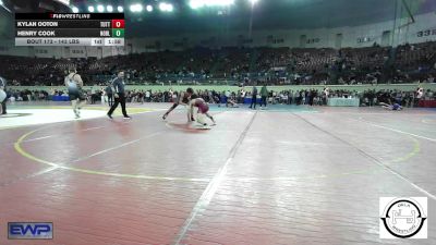 143 lbs Round Of 16 - Kylan Ooton, Tuttle vs Henry Cook, Noble Takedown Club