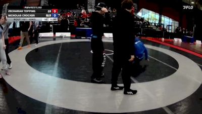 60kg Champ. Round 1 - Zechariah Topping, Saskatoon Junior Huskies vs Nicholas Crocker, Newfoundland & Labrador WC