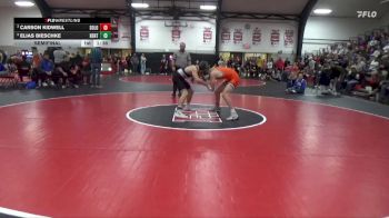 157 lbs Semifinal - Carson Kidwell, Solon vs Elias Bieschke, Benton Community