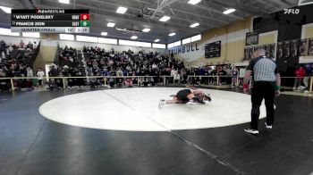 190 lbs Quarterfinal - Wyatt Podielsky, Ridgefield vs Francis Zion, Gilbert/Torr/Wolc