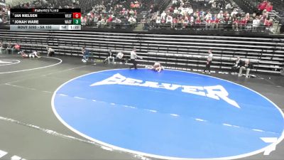 5A 150 lbs Semifinal - Jonah Ware, Wasatch vs Ian Nielsen, West