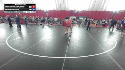 215 lbs Cons. Sub-quarters - Lamberto Campuzano, MWC vs Braeden Maxey, Pinnacle