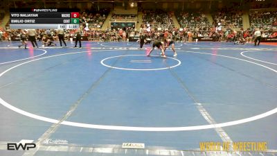 80 lbs Round Of 64 - Vito Naljayan, Mat Assassins vs Emilio Ortiz, Contender Wrestling Academy