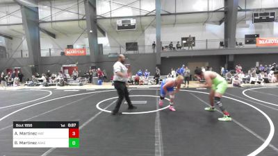 190 lbs Consi Of 4 - Arnold Martinez, Mat Rattlers vs Benjamin Martinez, Askeo International Mat Club