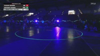 106 lbs Champ. Round 1 - Anthony Koenig, Defiant WC vs Teagan Grubbs, Roy Wrestling Club
