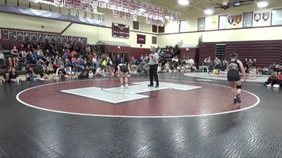 JV-17 lbs Semifinal - Adison Clayton, Independence vs Sophia Barry, Solon