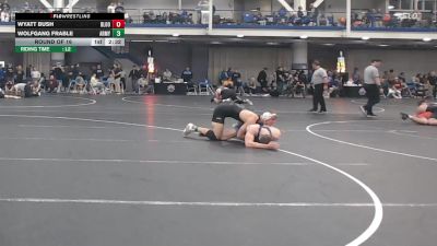 197 lbs Round Of 16 - Wyatt Bush, Bloomsburg - UnAttached vs Wolfgang Frable, Army-West Point