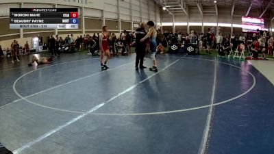 132 lbs Cons. Round 6 - Wylee Willson, Pinedale Pummelers Wrestling Club vs Aidan Hernandez, Nevada