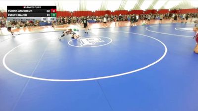 102-109 lbs Round 2 - Fianna Anderson, Batavia vs Evelyn Bauer, Reedsburg