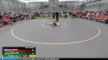 106 lbs Semis & 1st Wrestleback (8 Team) - Nicolas Owens, Georgia Red vs Jonah Arellano, Texas Blue