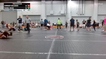 147 lbs Cons. Semi - Daniel Hicks, MBCRD Youth Wrestling Club vs Lorenzo Gallegos, Top Rank