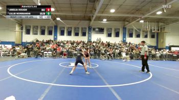 100 lbs 3rd Place - Amelia Hough, Milford vs Lillie Normandie, Greater Lowell