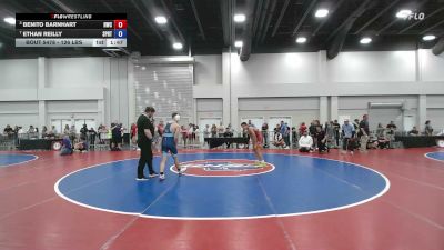 126 lbs Semis - BENITO Barnhart, Heatwave Wrestling Club vs Ethan Reilly, Spartan RTC@LHP