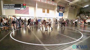 170 lbs Semifinal - Carter Robinson, Pawnee Wrestling Club vs DeAndre Wilson, Pitbull Wrestling Academy
