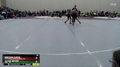 93 lbs Round 1 (4 Team) - Oliver Becker, ANML vs Greyson Curtis, UNC (United North Central)