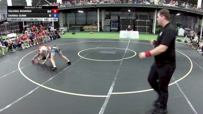 115 lbs Valeria Moreno, Arkansas Red vs Sarina Gunn, Virginia