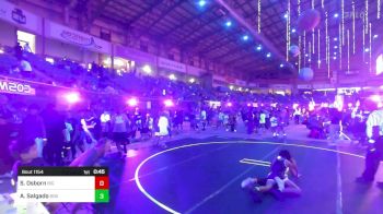 106 lbs Rr Rnd 5 - Scarlett Osborn, Big Dog Grappling Academy vs Andrew Salgado, 806 Takedown Wreslting