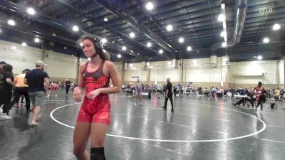 120 lbs Consolation - Camilla Alderman, Florida Phoenix vs Samantha Ferrer, Youth Impact Center Wrestling Club