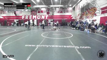 120 lbs Cons. Round 2 - Pratham Gajjar, Milpitas vs Ronin Blackner, Capuchino