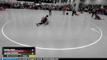 145 lbs Cons. Round 3 - Desiree Romero, Boneyard Wrestling Academy vs Aliyah Jesse, Team North Stars Wrestling Club
