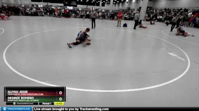 145 lbs Cons. Round 3 - Desiree Romero, Boneyard Wrestling Academy vs Aliyah Jesse, Team North Stars Wrestling Club