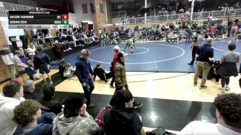 165 lbs Cons. Round 7 - Jacob Hahner, Belgrade vs Judah Eck, Ridgeline