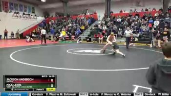 Round 2 - Jackson Anderson, Marion vs Nick Lewis, West Delaware, Manchester