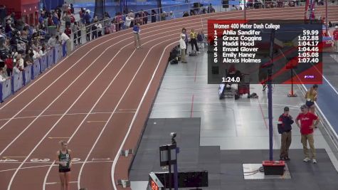 Women's 400m, Finals 8