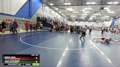 130 lbs Quarterfinal - Nash Rutledge, Ridgeline Riverhawks vs Krew Venz, Morgan Wrestling Club