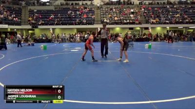 125 lbs Round 2 - Jasper Loughran, MN Elite vs Hayden Nelson, Moorhead Magic