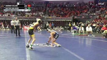 2A-106 lbs Cons. Round 3 - Dayton Van Horn, Atlantic vs Andrew Collins, Anamosa