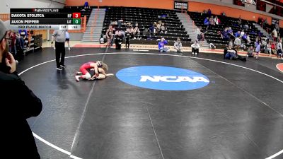 80 lbs 3rd Place Match - Jaxon Pepper, Latrobe vs Dakota Stolitca, Mt. Pleasant