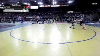 140 lbs Champ. Round 2 - Lily Hall, Idaho Falls vs Eliana White, Emmett