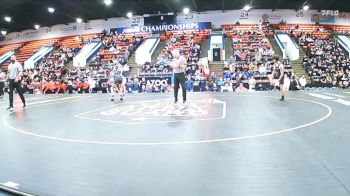 120 lbs Quarterfinals (8 Team) - Zach Taylor, Clinton vs Mason Hodnett, Roscommon