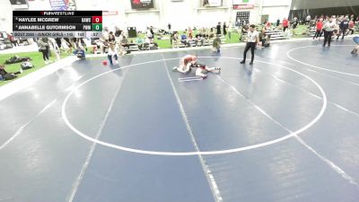 Junior Girls - 155 lbs Cons. Round 3 - Annabelle Gutormson, Pursuit Wrestling Minnesota vs Haylee McGrew, High Altitude Wrestling Club