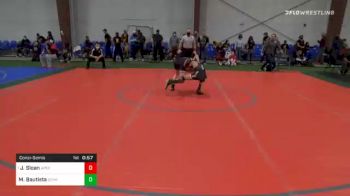 98 lbs Consolation - James Sloan, Apex vs Mikey Bautista, Olympic