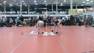 140 lbs Semifinal - John Foote, VHW Blue - HSC vs Blake Boyer, Kraken Grizzly - HSC