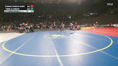 6A/5A Girls 155 Cons. Round 1 - Dema Al Rubaye, Aloha Girls vs Xiomara Gordian-Gomez, Hood River Valley Girls