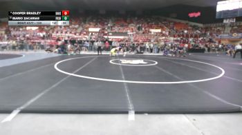 120 lbs Cons. Round 1 - Mario Zacarias, Parsons HS vs Cooper Bradley, Baldwin HS