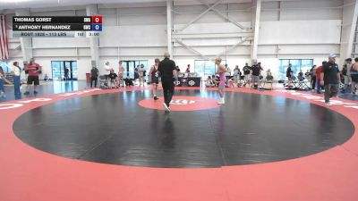 113 lbs Cons. Quarters - Thomas Gorst, Sanderson Wrestling Academy vs Anthony Hernandez, Granite Wrestling Club