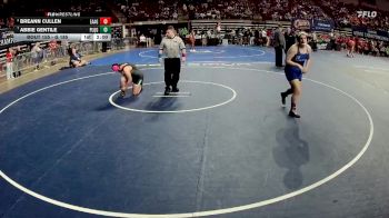 G 185 lbs Quarterfinal - Abbie Gentile, Plaquemine Girls vs Breann Cullen, East Ascension Girls