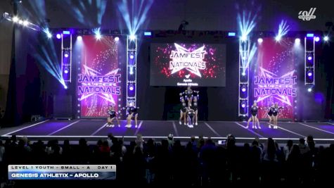 Genesis Athletix - Apollo [2026 L1 Youth - Small - A DAY 1] 2026 JAMfest Cheer Super Nationals