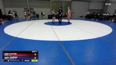 110 lbs Round 2 (8 Team) - Joely Slyter, Idaho vs Sara Warren, North Carolina