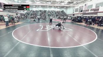 160 lbs Champ. Round 1 - Logan McClucas, Solanco Hs vs Jacob Pomraning, Middletown Area Hs