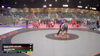 287 lbs Round 3 (4 Team) - Isaiah Boise-leclaire, Madras vs Brayden Fink, Scappoose