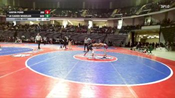 126-2A Cons. Semi - Ja`Caden Wheeler, Hart County vs Justin Ford, Jordan