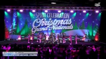 Texas Allstar Cheer and Dance - Cyclones [2025 L2 Youth - D2 - Medium] 2025 Spirit Celebration Christmas Grand Nationals